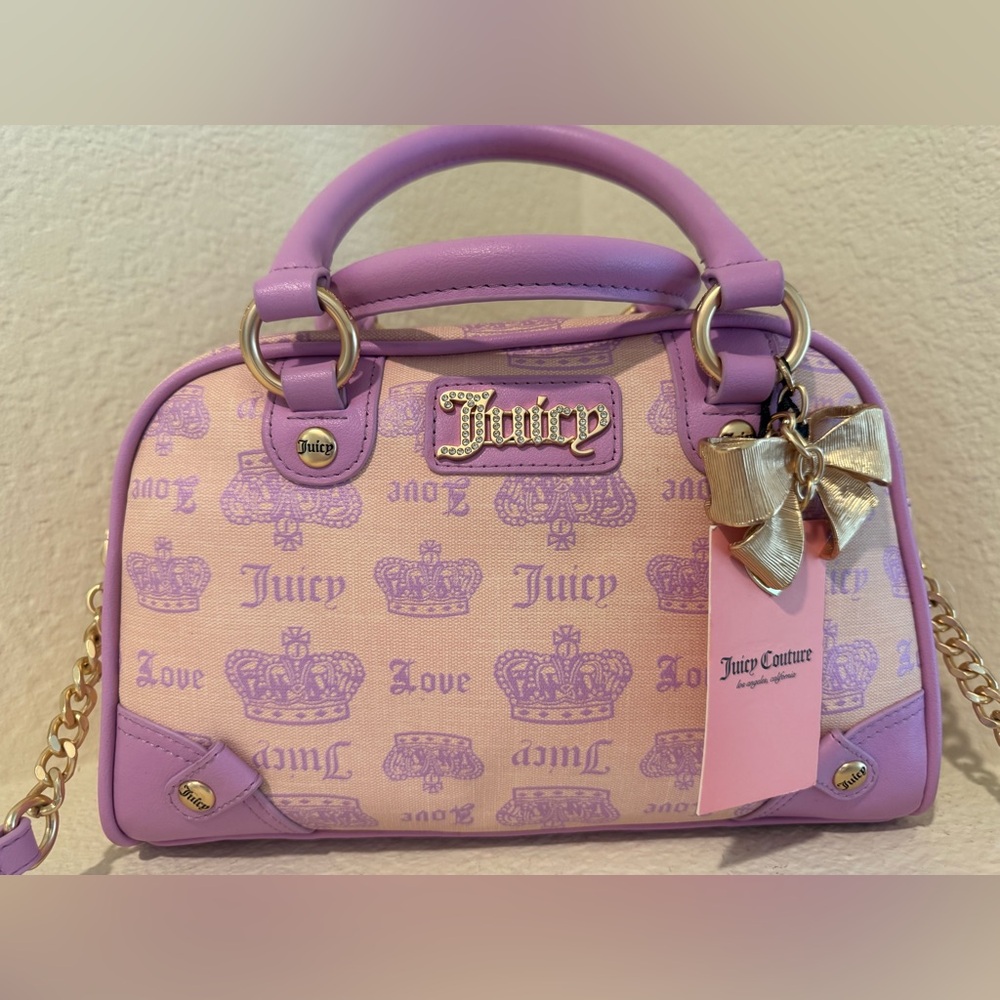 Juicy Couture Vintage Couture Bowler Bag NWT